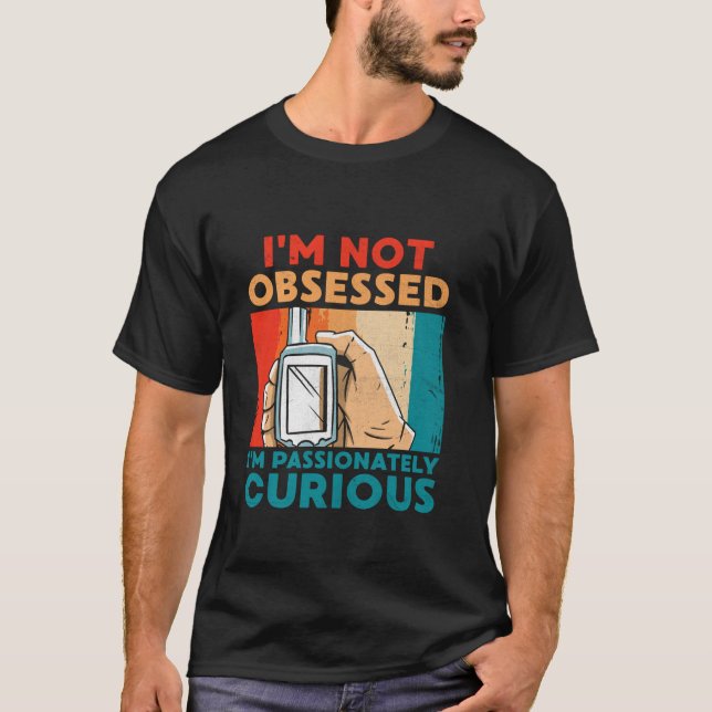 Geocaching Geocache Funny Geocacher Geocacher Sayi T Shirt (Framsida)