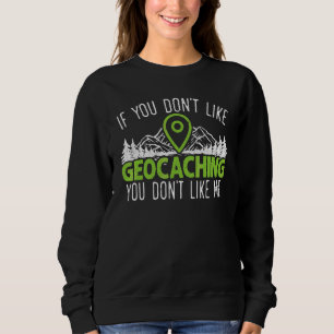 Geocaching Geocacher Cache GPS Tracking Treasure H T Shirt