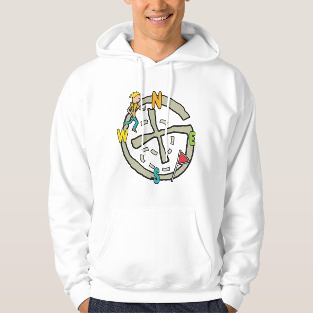 Geocaching Hoodie (Framsida)