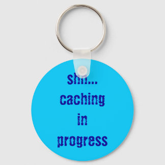 Geocaching Keychain Nyckelring