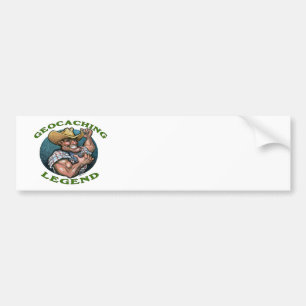 Geocaching Legend Bildekal