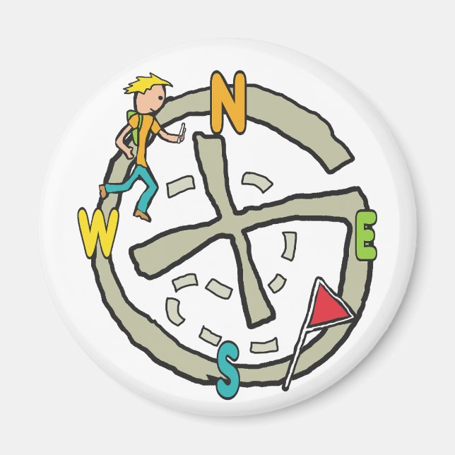 Geocaching Magnet (Framsidan)