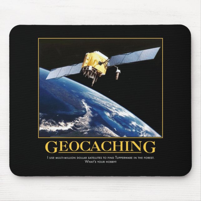 Geocaching Mousepad Musmatta (Framsidan)