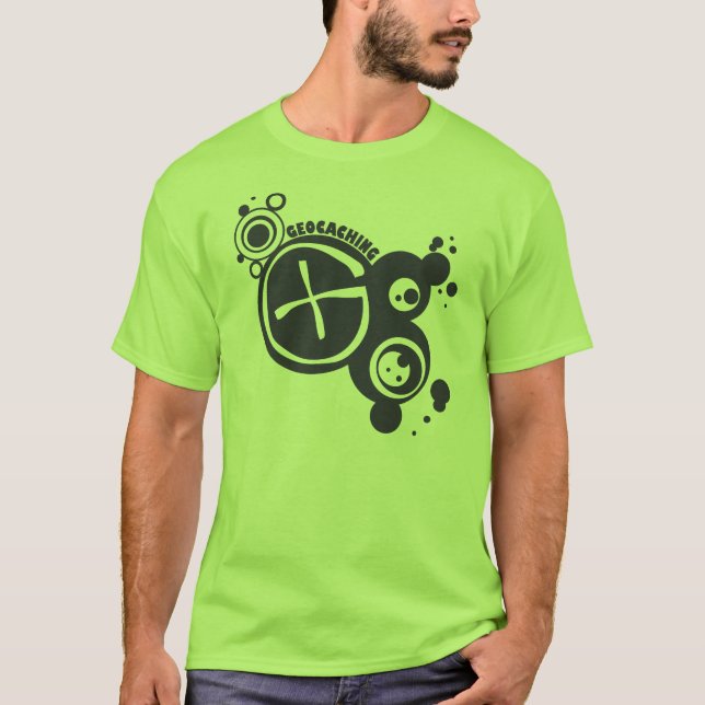 Geocaching "Phantasie" Tee Shirt (Framsida)