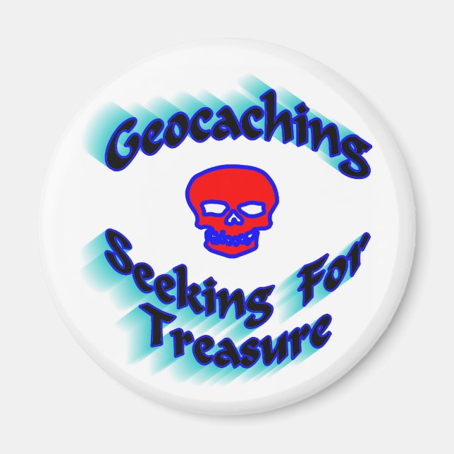 Geocaching Search for Treasure Magnet (Framsidan)