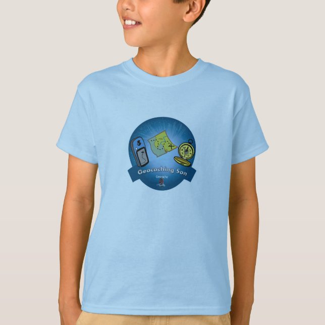 Geocaching SonT-tröja Tee (Framsida)