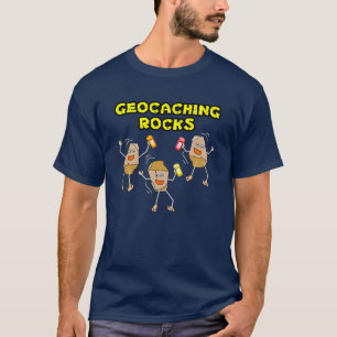 Geocaching Sten T Shirt