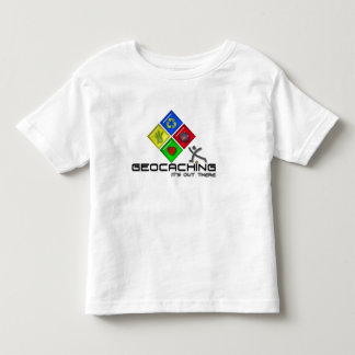 Geocaching Stickman Geocacher T skjortasmåbarn Shirt