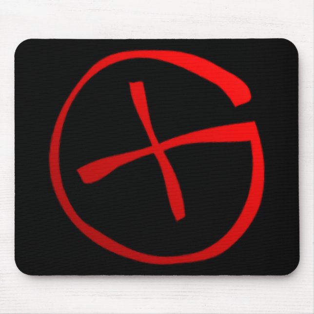 Geocaching symbol musmatta (Framsidan)