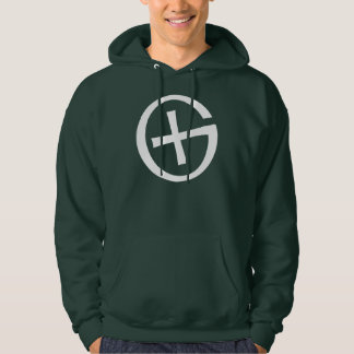 Geocaching symbol tröja med luva