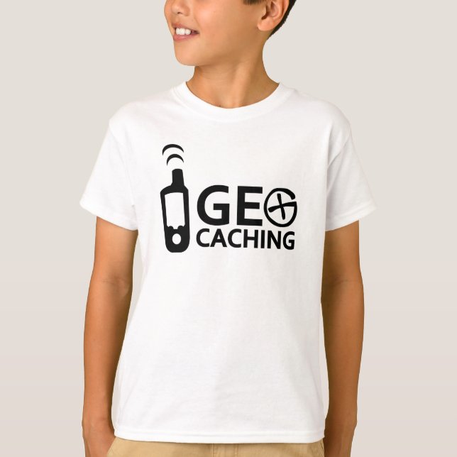 Geocaching T Shirt (Framsida)