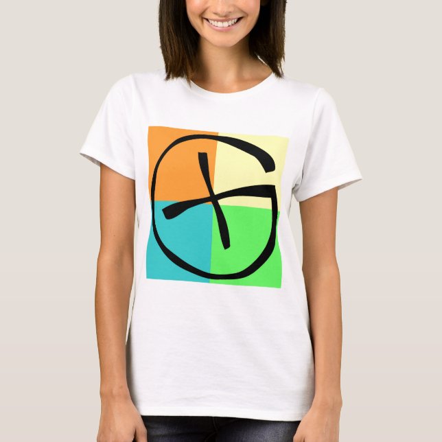 Geocaching utrustar t-shirt (Framsida)