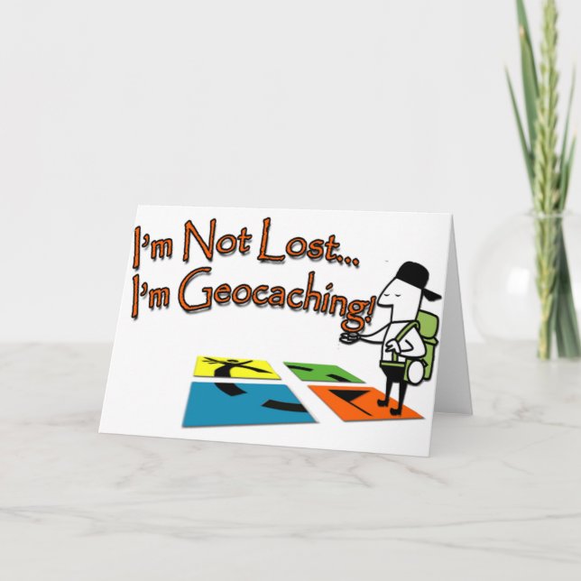 Geocahing Kort (Framsida)