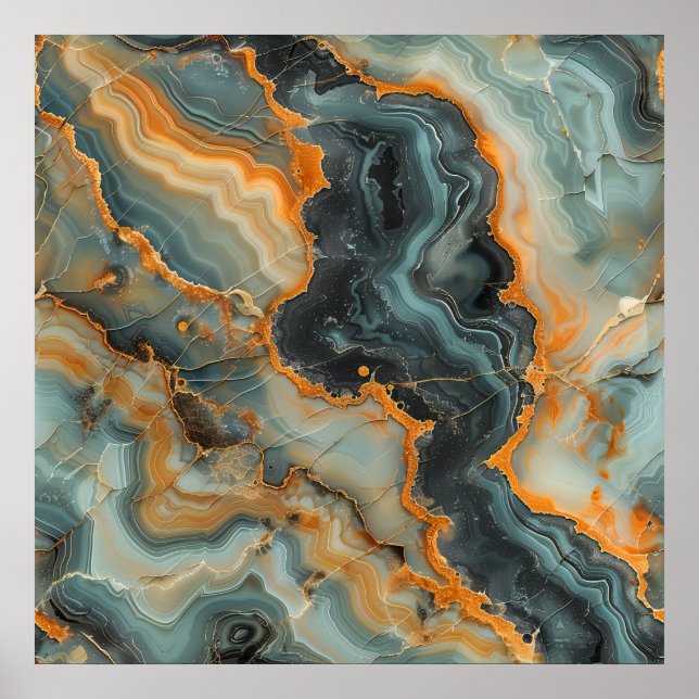 Geode Art-Poster Poster (Framsidan)