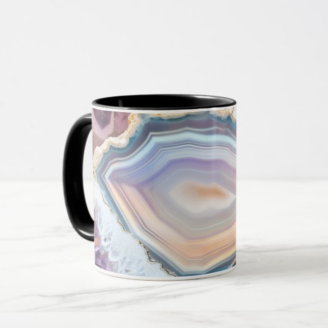 Geode Crystal | Crystal Photo Coffee Mug Mugg (Framsida vänster)