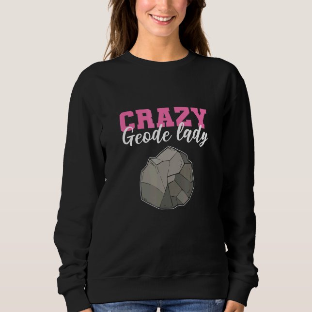 Geode Dam Geode Geoology Minerals Geolog T Shirt (Framsida)