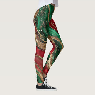 Geode julstrumpor leggings