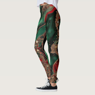 Geode julstrumpor leggings