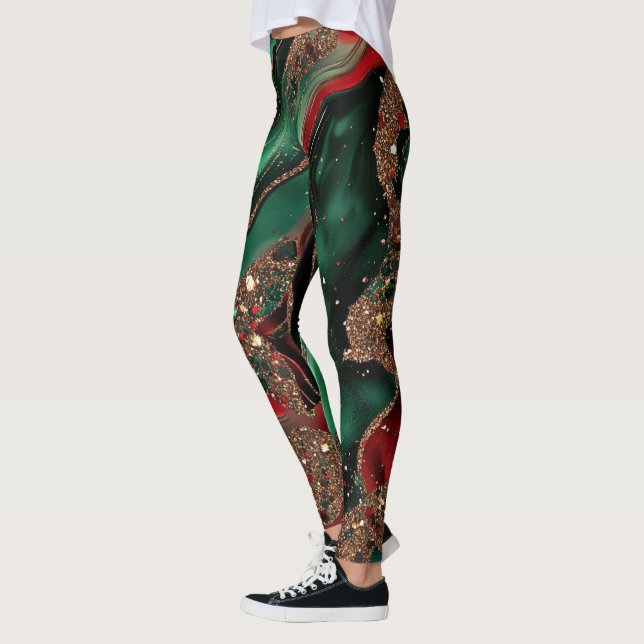 Geode julstrumpor leggings (Vänster)