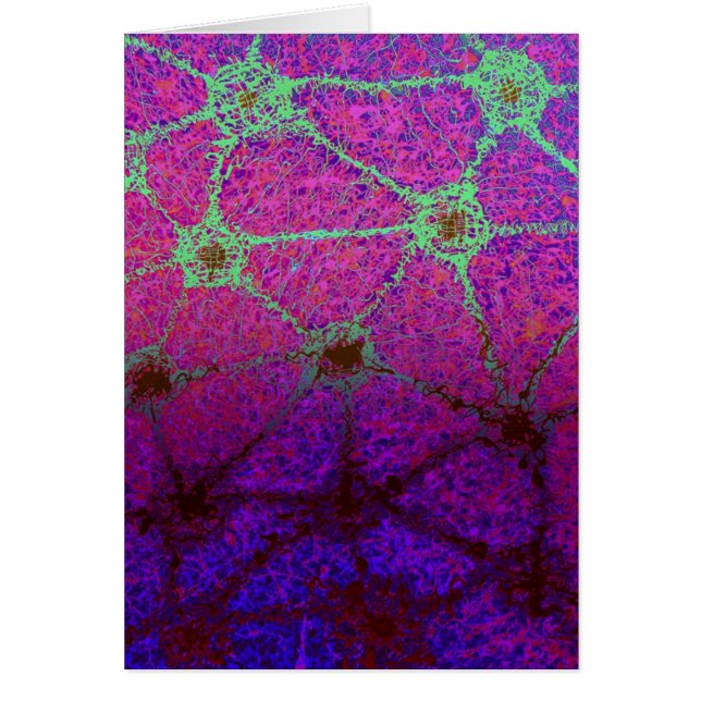 Geodetisk Aquavirus 2 Hälsningskort (Framsidan)