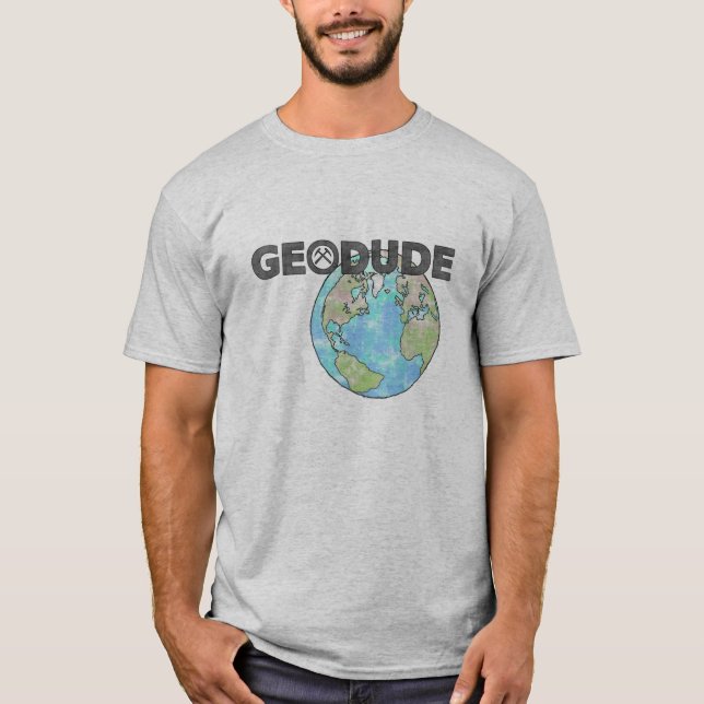 GeoDude T-tröja T Shirt (Framsida)