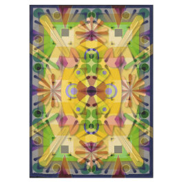 Geoen 60x84 för bomullsTableclothabstrakt flytta