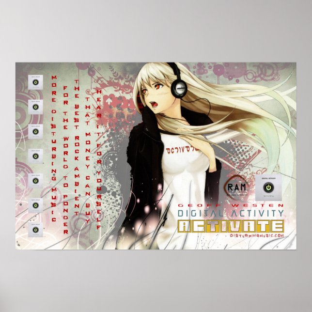 Geoff Westens Anime Poster (Framsidan)