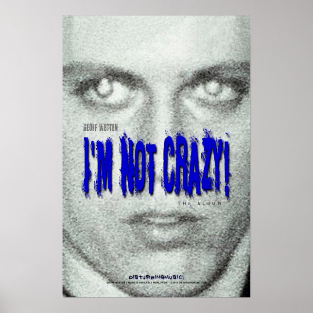 Geoff Westens Spegel Ögon Poster (Framsidan)