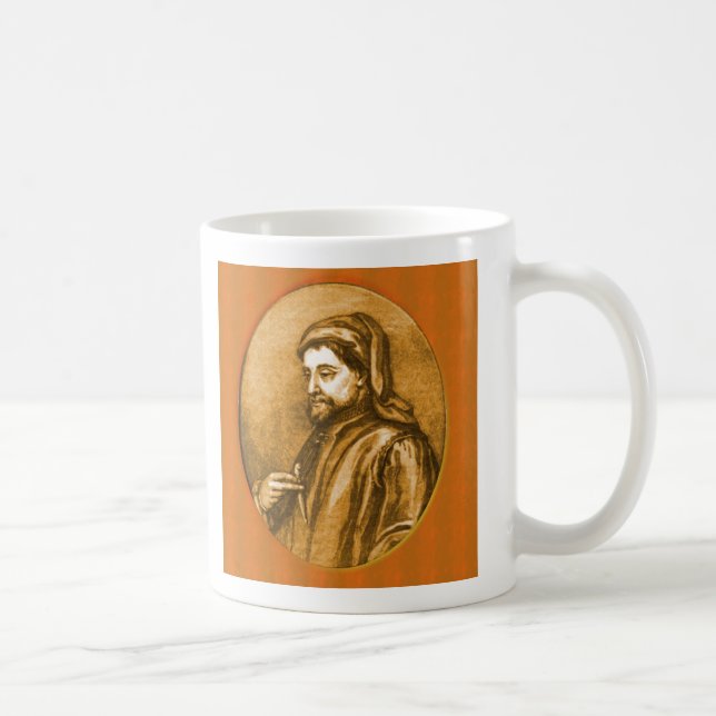 Geoffrey Chaucer Kaffemugg (Höger)