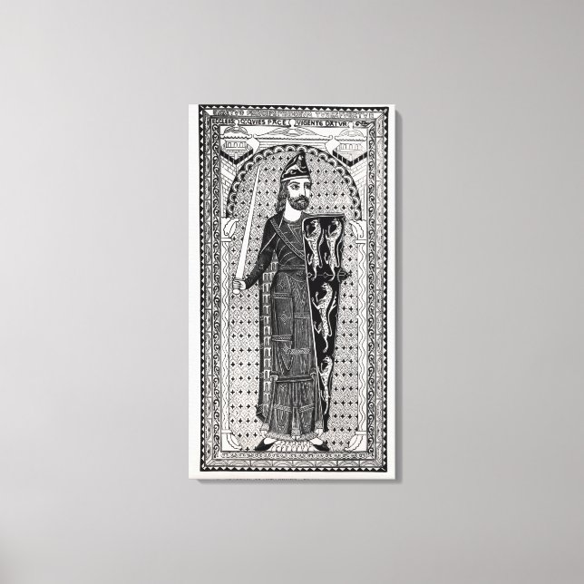 Geoffrey Plantagenets effektivitet Canvastryck (Framsida)