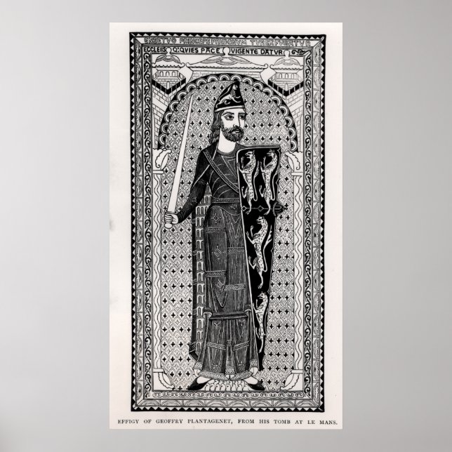 Geoffrey Plantagenets effektivitet Poster (Framsidan)