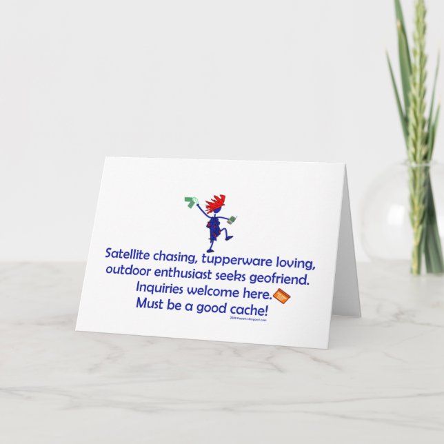 GeoFriend önskade Kort (Framsida)