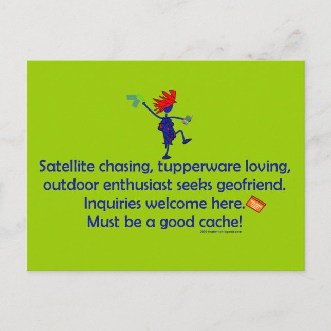 GeoFriend ville Vykort (Framsida)