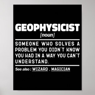 Geofysiker Substantiv Definition Geofysik Älskare Poster
