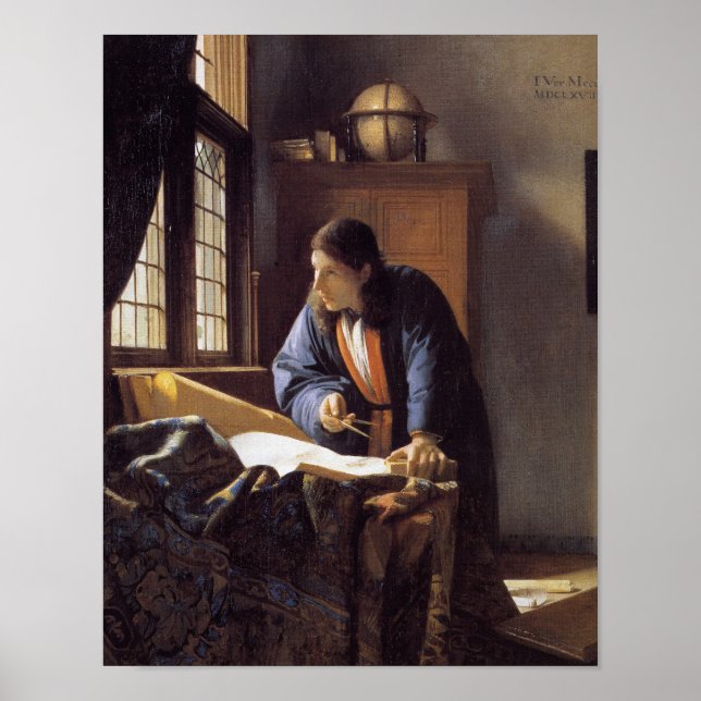 Geografen Poster (Framsidan)