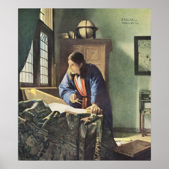 Geografen Poster (Framsidan)