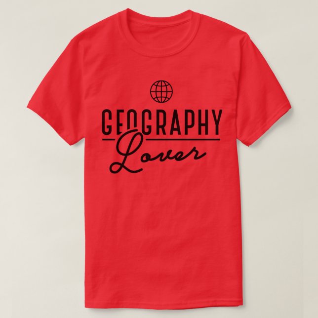Geografi 3 t shirt (Design framsida)