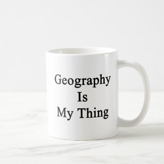 Geografi är min sak kaffemugg