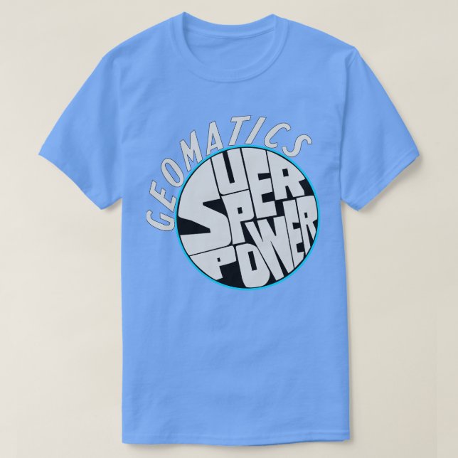 Geografi är min supermakt 1 t shirt (Design framsida)