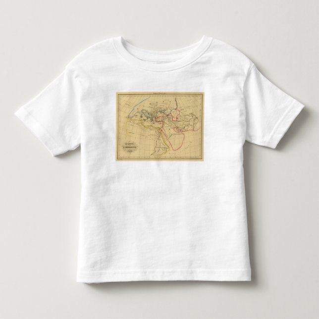 Geografi av Herodotus Tee Shirt (Framsida)