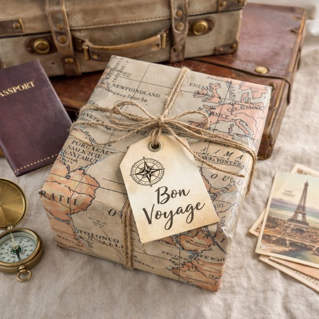 Geografi för världskartan  presentpapper (Skapare uppladdad)