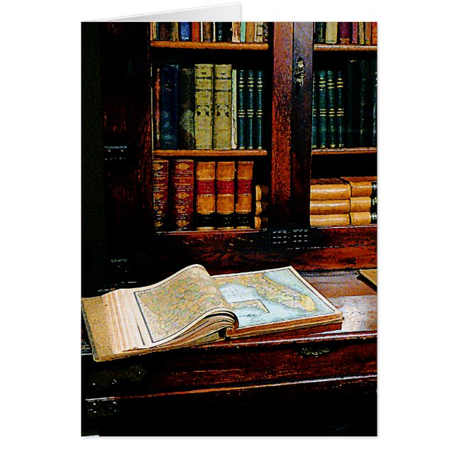 Geografibok Hälsningskort (Framsidan)