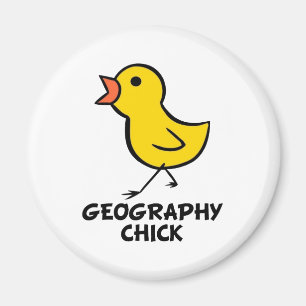 Geografichickmagnet Magnet