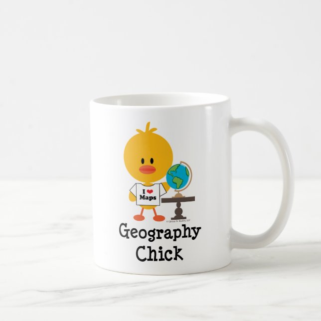 Geografichickmugg Kaffemugg (Höger)