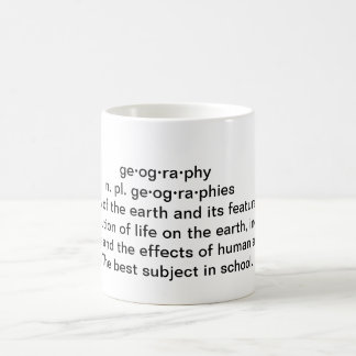 Geografidefinition Kaffemugg