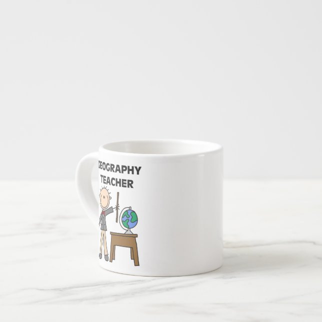 Geografilärare Espressomugg (Framsida vänster)