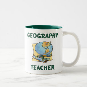 Geografiläraremugg Två-Tonad Mugg