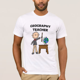 GEOGRAFILÄRARETshirts och gåvor T-shirt