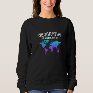 Geografin är där den är t shirt