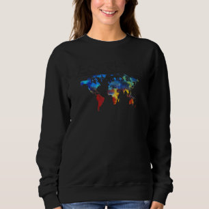 Geografin är där det finns på geografi, lärarjorde t shirt